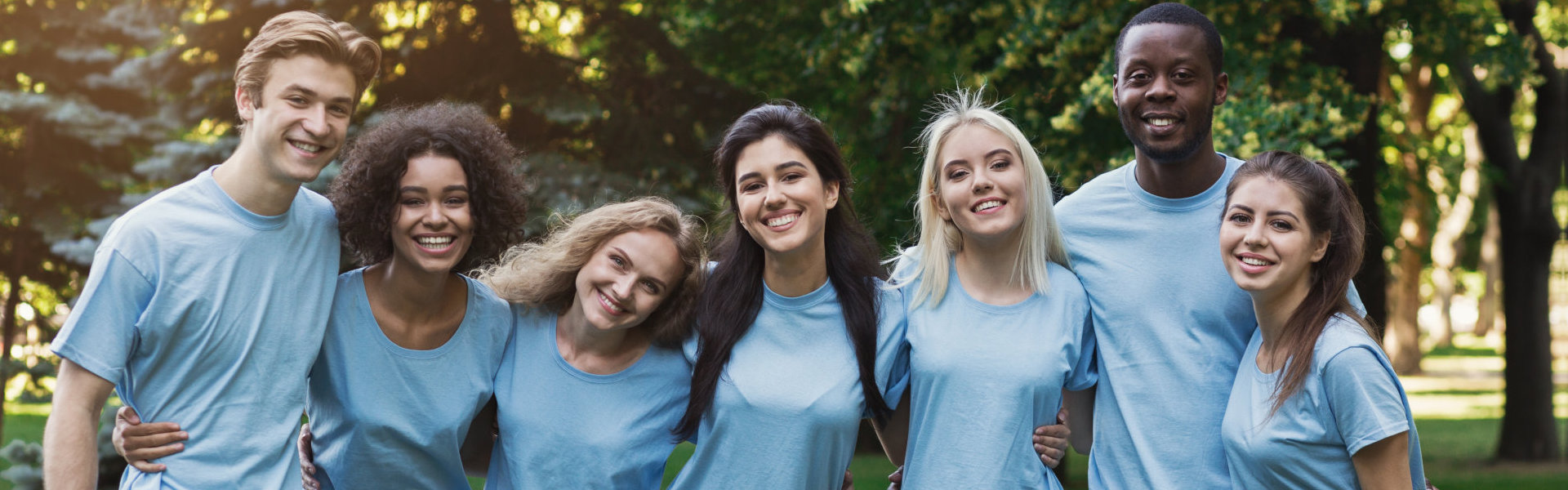 Volunteer people