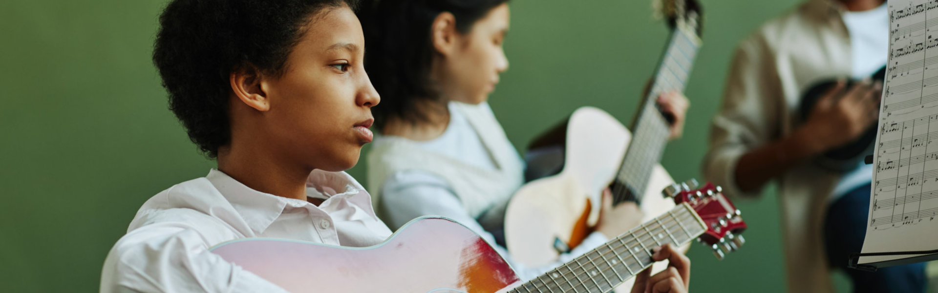 Boy Guitar lesson